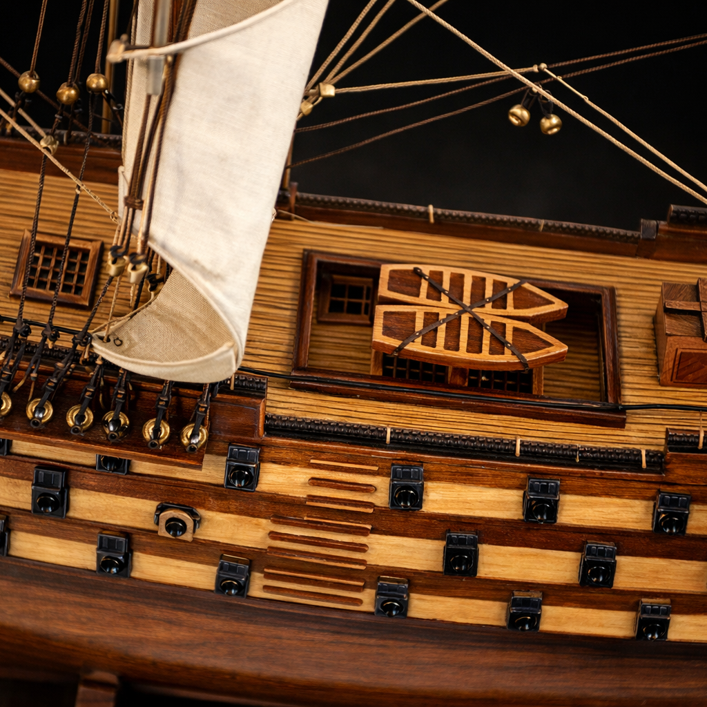 HMS Victory Wooden Ship 1:150 DIY Model Kit (55.5cm / 21.8")