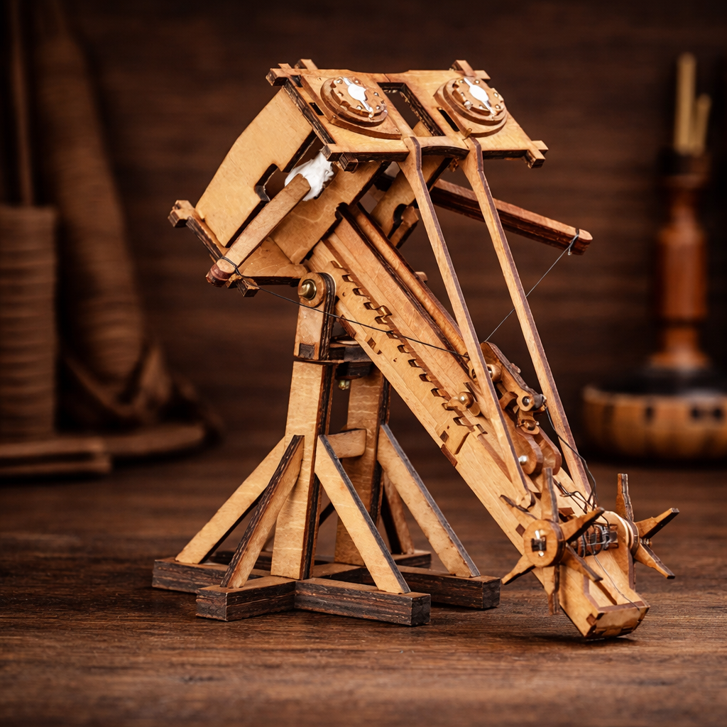 Ancient Roman Torque Ballista DIY 1:48 Scale Model – Daily Haven Store