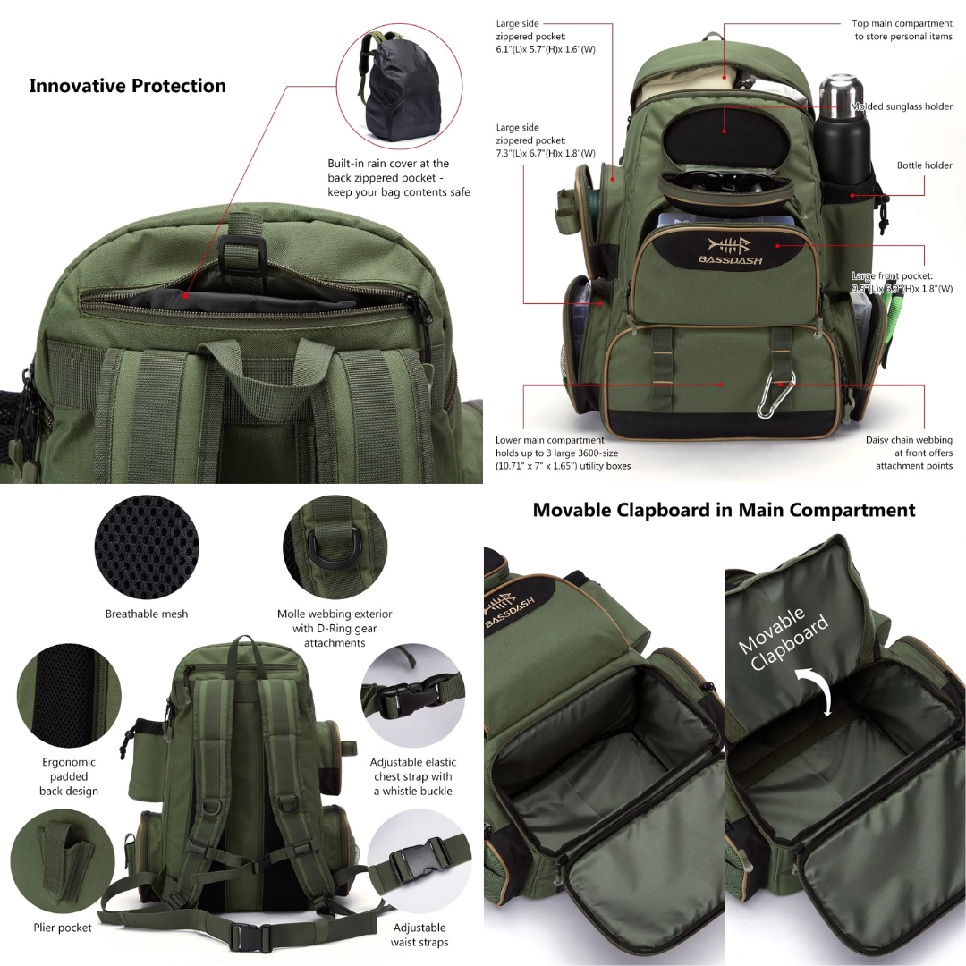 Fishing Tackle Backpack