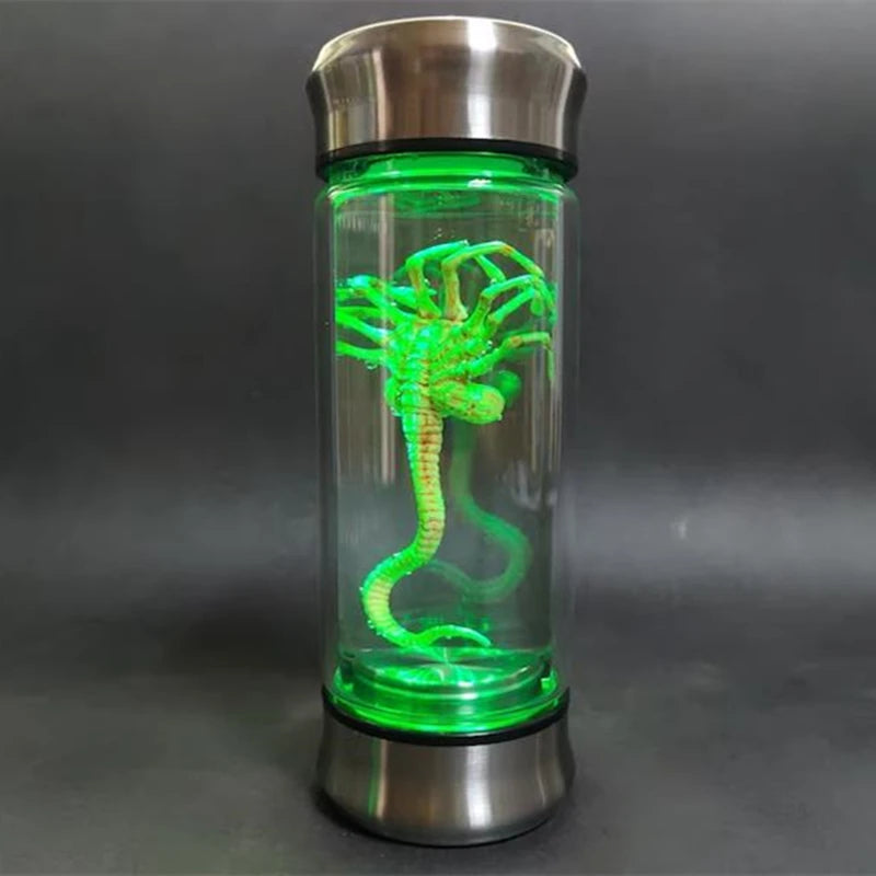 Xenomorph & Facehugger Glowing Specimen Jar