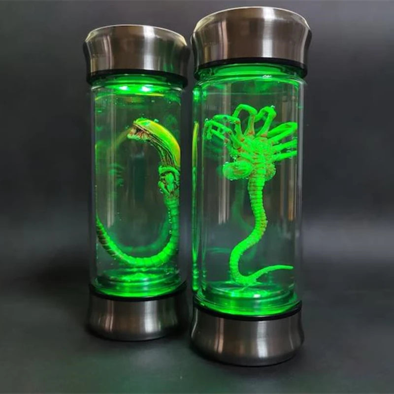 Xenomorph & Facehugger Glowing Specimen Jar
