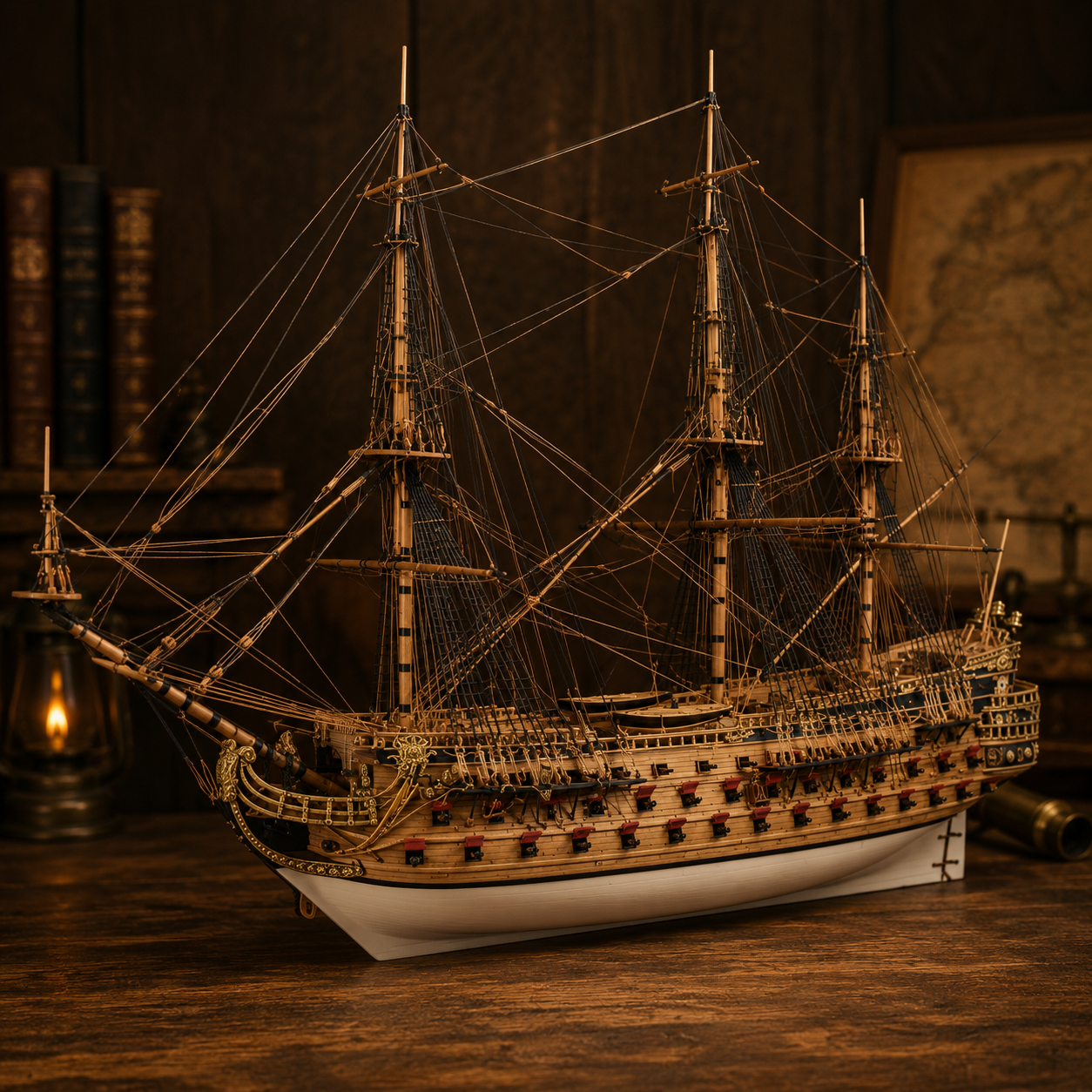 San Felipe Battleship 1:50 DIY Model Kit (120cm/47.2")