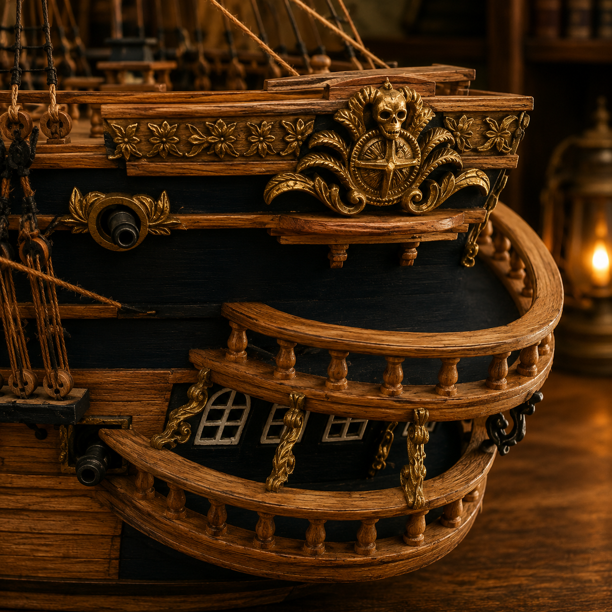 San Felipe Battleship 1:50 DIY Model Kit (120cm/47.2")