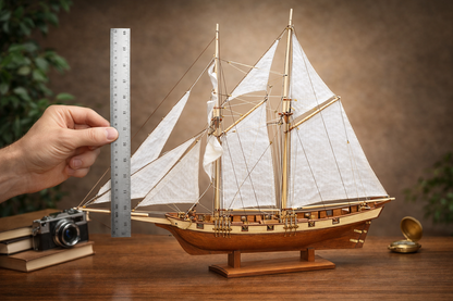 Albatross Wooden Sailboat 1:100 DIY Model Kit
