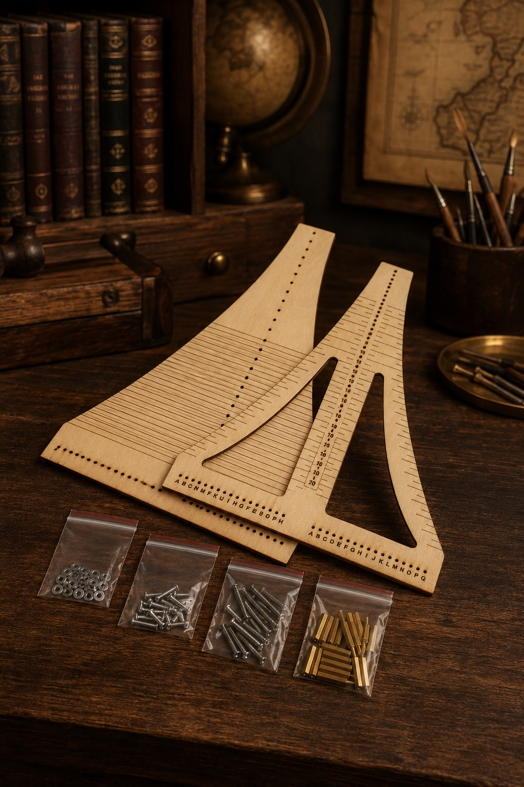Ancient Ship Model Building Rope Ladder Weaver Tool