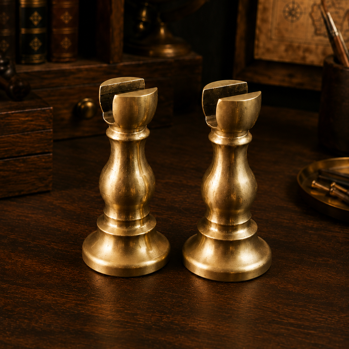Solid Brass Model Ship Display Supports