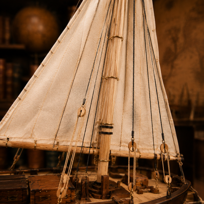 Spray Boston Sailboat Scale 1/30 666 mm Wood Model Ship Kit