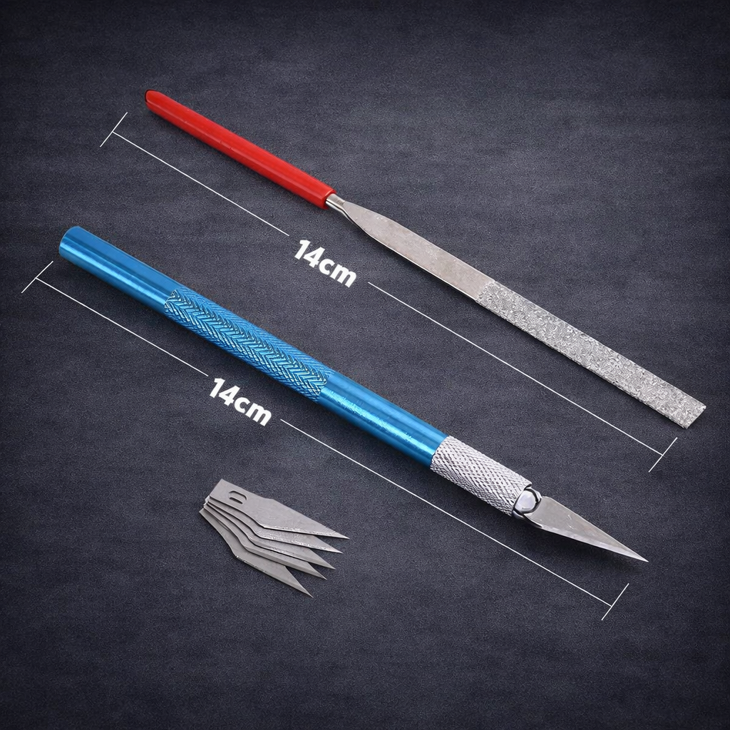 21 - Piece Precision Model Tool Kit